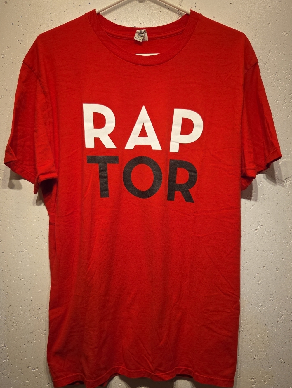 Toronto RAP-TOR Red Graphic T-Shirt (Large)